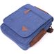 Интересная мужская сумка через плечо из текстиля 21264 Vintage Синяя 55148 фото 3