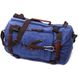 Функціональний рюкзак-трансформер у стилі мілітарі із щільного текстилю Vintage 22159 Синій 56795 фото 2
