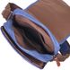 Интересная мужская сумка через плечо из текстиля 21264 Vintage Синяя 55148 фото 4