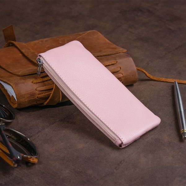 Ключниця-гаманець з кишенею жіноча ST Leather 19353 Рожева 19353 фото