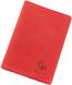 Червона обкладинка для паспорта із вінтажної шкіри Grande Pelle 252160 252160 фото 1