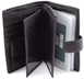 Чёрный кожаный портмоне под документы MD Leather 22-302b 22-302b фото 2
