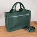 Женская кожаная деловая сумка SGE WA4 002 green зелена WA4 002 green фото 3