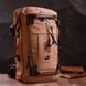 Сучасний рюкзак-трансформер у стилі мілітарі із щільного текстилю Vintage 22160 Коричневий 56796 фото 8