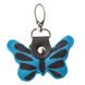 Брелок сувенир бабочка STINGRAY LEATHER 18537 из натуральной кожи морского ската Cиний 18537 фото 1