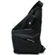 Рюкзак косуха на одне плече TARWA RAG-6402-4lx чорна crazy з наппой RAG-6402-4lx фото 1
