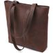 Вінтажна жіноча сумка-шоппер Shvigel 16349 Коричневий 52644 фото 1