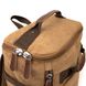 Рюкзак текстильный дорожный унисекс с ручками Vintage 20664 Песочный 49039 фото 4
