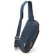 Шкіряний рюкзак слінг на одне плече TARWA RK-0910-4lx синій колір RK-0910-4lx фото 5