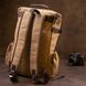 Рюкзак текстильный дорожный унисекс с ручками Vintage 20664 Песочный 49039 фото 11