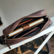 Чоловіча шкіряна сумка крос боді SGE B2K 001 brown коричнева B2K 001 brown фото 4