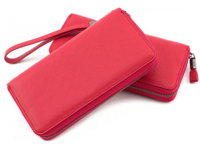 Красный кожаный кошелёк с ремнём Marco Coverna TRW8575R TRW8575R фото