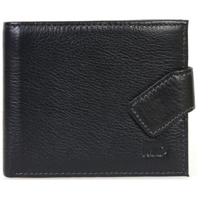 Мужской кожаный кошелёк MS Collection MD 4m-611 черный MD 4m-611 фото