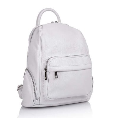Білий жіночий рюкзак з натуральної кожи VIRGINIA CONTI - VC2238 White VC2238 White фото