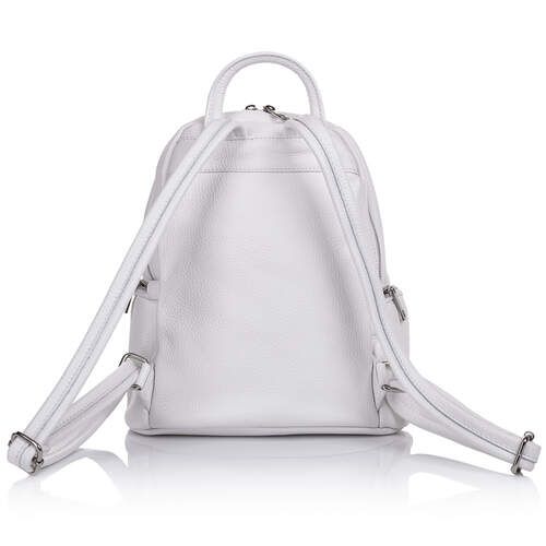 Белый женский рюкзак из натуральной кожи VIRGINIA CONTI - VC2238 White VC2238 White фото