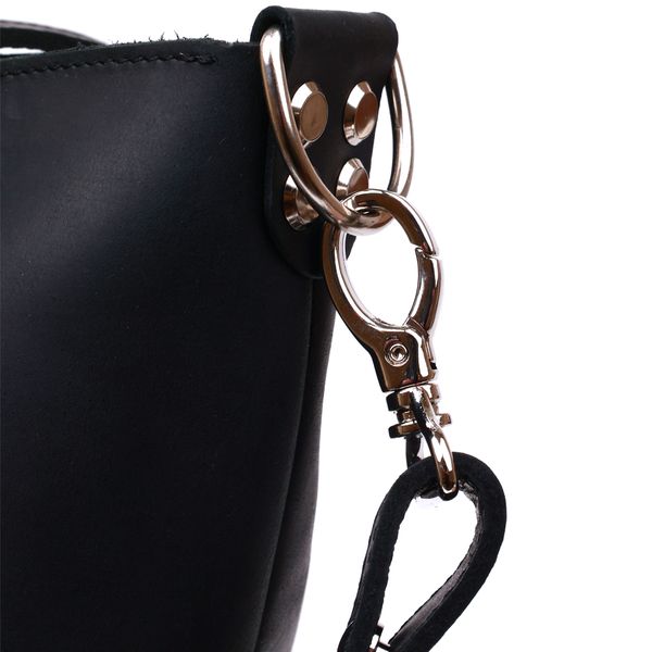 Стильная винтажная женская сумка Shvigel 16338 Черный 16338 фото
