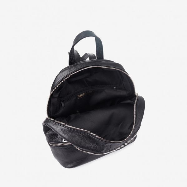 Чорний жіночий рюкзак з двома відділеннями Virginia Conti V03396_L Black V03396_L Black фото