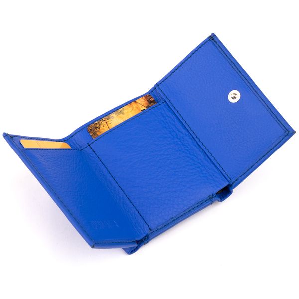 Маленьке портмоне зі шкіри унісекс ST Leather 19354 Синє 19354 фото
