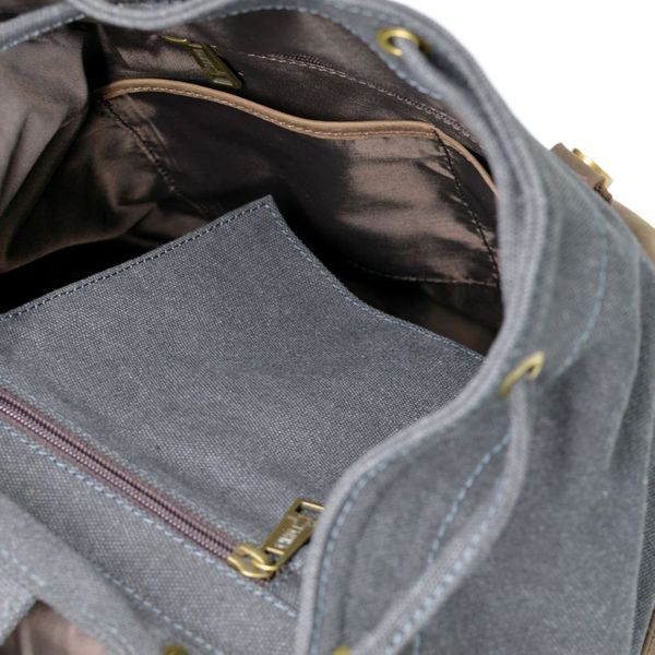 TARWA RG-0010-4lx - міський рюкзак з кінської шкіри і канвас RG-0010-4lx фото
