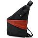 Рюкзак косуха на одне плече TARWA RAR-6402-4lx чорна з червоним RAR-6402-4lx фото 1