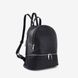 Чорний жіночий рюкзак з двома відділеннями Virginia Conti V03396_L Black V03396_L Black фото 3