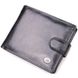 Класичний чоловічий гаманець середнього розміру із натуральної шкіри ST Leather 19412 Чорний 19412 фото 1