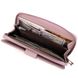 Вертикальний місткий гаманець зі шкіри жіночий ST Leather 19302 Ліловий 19302 фото 6