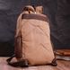 Зручний текстильний рюкзак з ущільненою спинкою та відділенням для планшета Vintage 22167 Коричневий 56803 фото 8