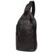Чоловічий рюкзак слінг шкіряний чорний TARWA GC-0116-3md GC-0116-3md фото 1