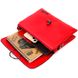 Удобная женская сумка на плечо KARYA 20857 кожаная Красный 20857 фото 7