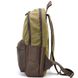 Чоловічий рюкзак шкіра та канвас хаккі для ноутбука TARWA RHc-7273-3md RHc-7273-3md фото 4