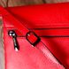 Удобная женская сумка на плечо KARYA 20857 кожаная Красный 20857 фото 10