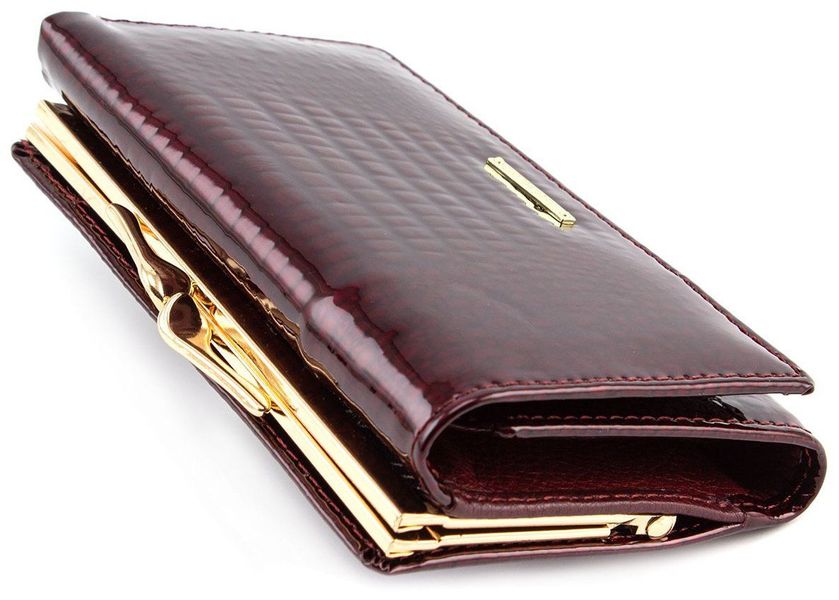 Бордовий лаковий гаманець Marco Coverna 403-2490-4 403-2490-4 фото