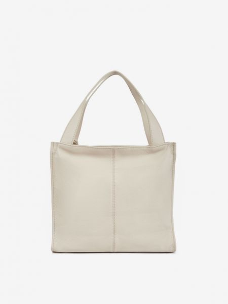 Бежевая кожаная сумка шоппер VIRGINIA CONTI VC01362 beige VC01362 beige фото