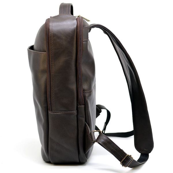 Шкіряний чоловічий рюкзак коричневий TARWA GC-7280-3md GC-7280-3md фото