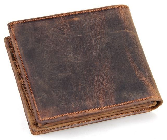 Кошелек мужской Vintage 14222 в винтажном стиле Коричневый 14222 фото