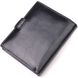 Вертикальный мужской бумажник из натуральной кожи ST Leather 19413 Черный 19413 фото 2