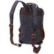 Практичний текстильний рюкзак з ущільненою спинкою та відділенням для планшета Vintage 22168 Чорний 56804 фото 2