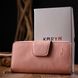 Зручний вертикальний жіночий гаманець з натуральної шкіри KARYA 21158 Рожевий 21158 фото 9
