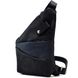 Рюкзак косуха на одне плече TARWA RAK-6402-4lx чорна з синім RAK-6402-4lx фото 2