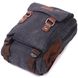 Практичний текстильний рюкзак з ущільненою спинкою та відділенням для планшета Vintage 22168 Чорний 56804 фото 3