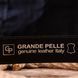 Надежный ремень для мужчин из натуральной кожи Grande Pelle 21467 Черный 21467 фото 7