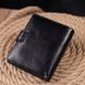 Вертикальний чоловічий гаманець із натуральної шкіри ST Leather 19413 Чорний 19413 фото 8