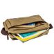 Текстильная сумка для ноутбука 13 дюймов через плечо Vintage 20188 Хаки 20188 фото 4