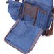 Чоловіча текстильна сумка з чохлом для води Vintage 22211 Синій 56843 фото 6