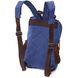 Легкий текстильний рюкзак з ущільненою спинкою та відділенням для планшета Vintage 22169 Синій 56805 фото 2