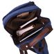 Легкий текстильний рюкзак з ущільненою спинкою та відділенням для планшета Vintage 22169 Синій 56805 фото 5