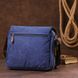 Текстильная сумка для ноутбука 13 дюймов через плечо Vintage 20189 Синяя 20189 фото 11