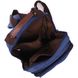 Легкий текстильний рюкзак з ущільненою спинкою та відділенням для планшета Vintage 22169 Синій 56805 фото 4