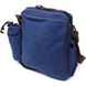 Чоловіча текстильна сумка з чохлом для води Vintage 22211 Синій 56843 фото 2